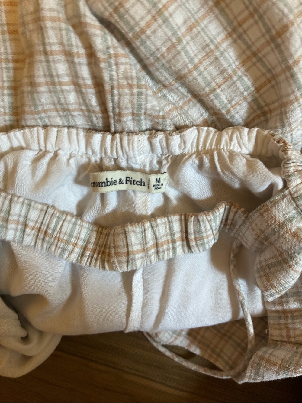 Abercrombie & Fitch Plaid Dress Medium - Picture 3 of 3